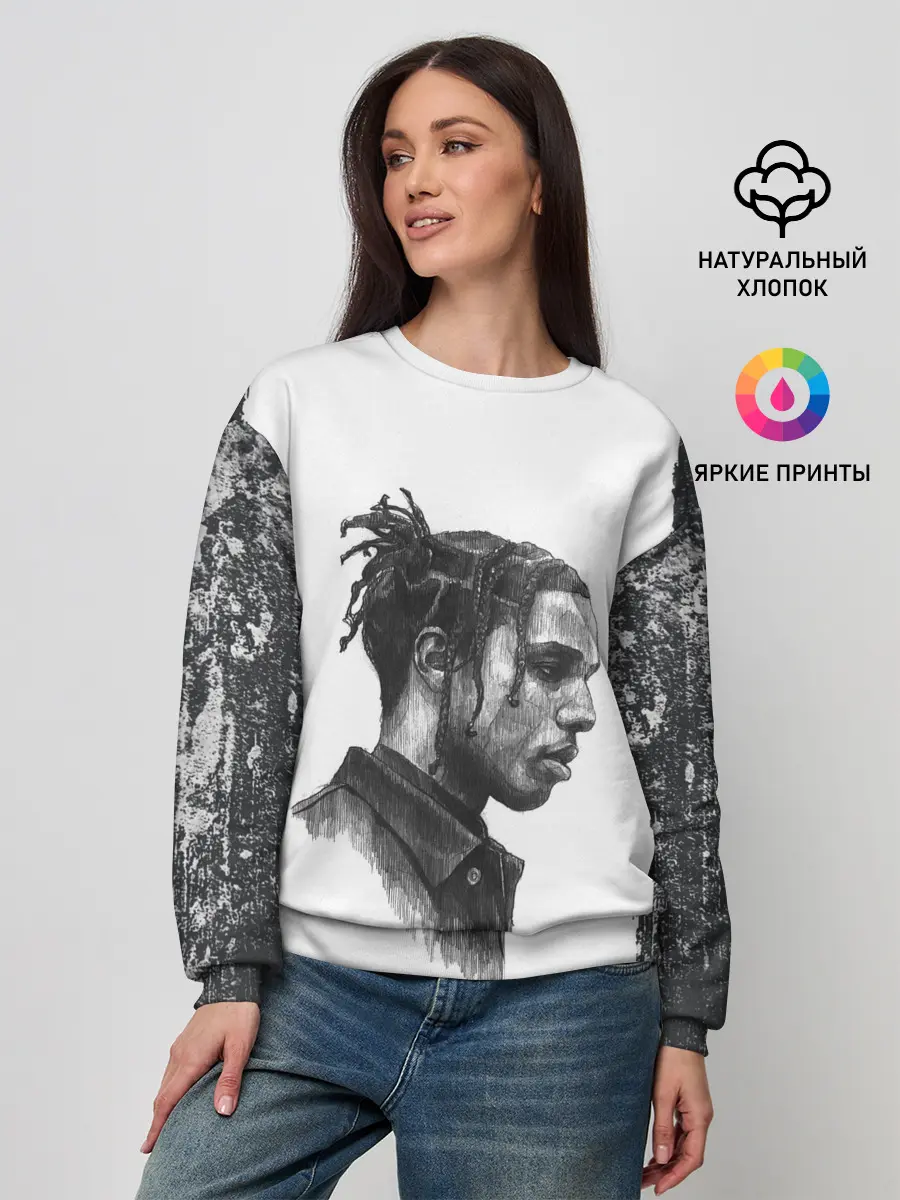 Женский свитшот / ASAP ROCKY | АСАП