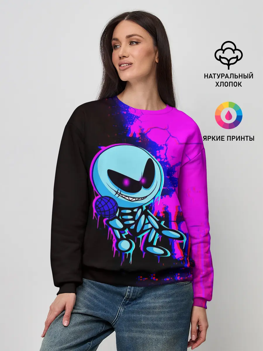 Женский свитшот / Friday Night Funkin SKID