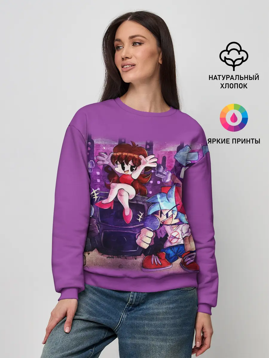 Женский свитшот / Friday Night Funkin рисунок