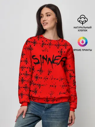 Женский свитшот / FAR CRY 5 SINNER / ГРЕШНИК