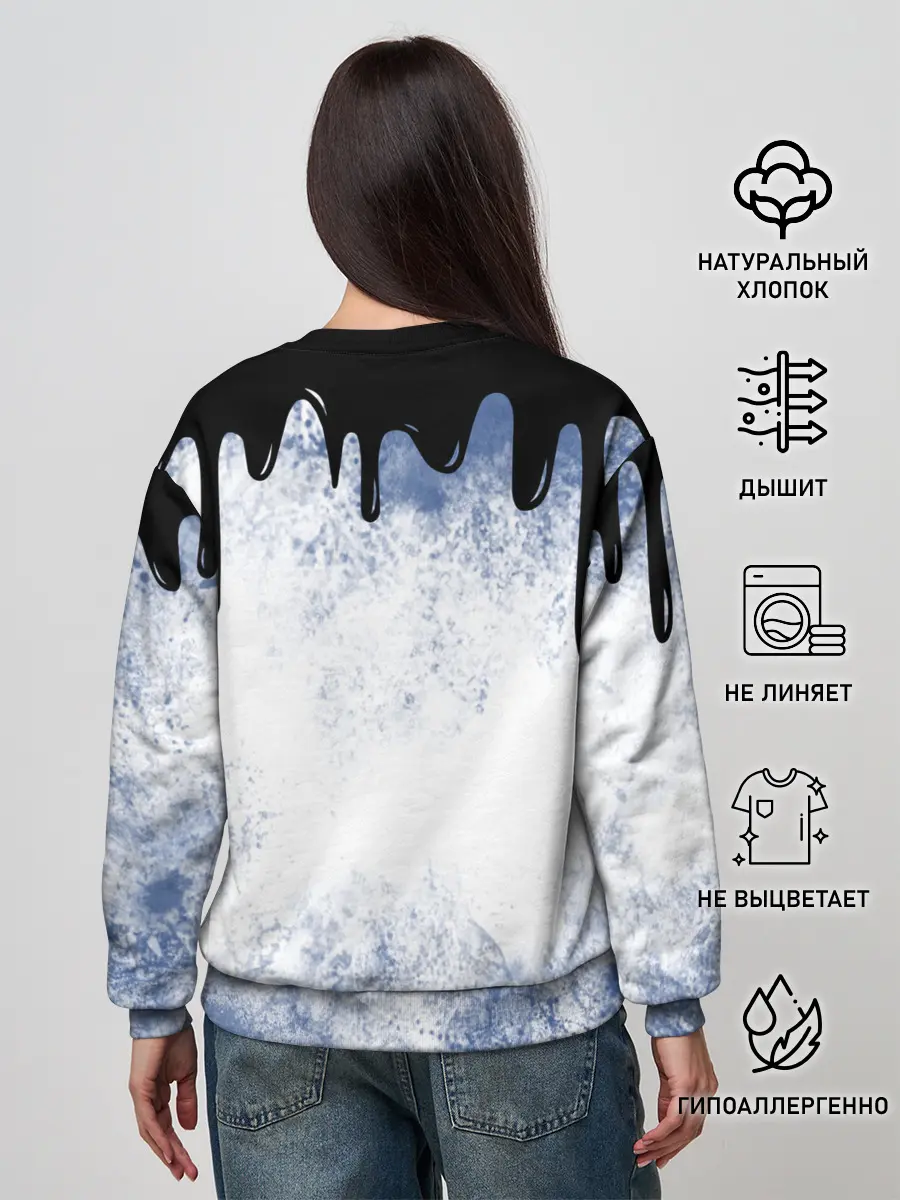 Женский свитшот / BILLIE EILISH | БИЛЛИ АЙЛИШ