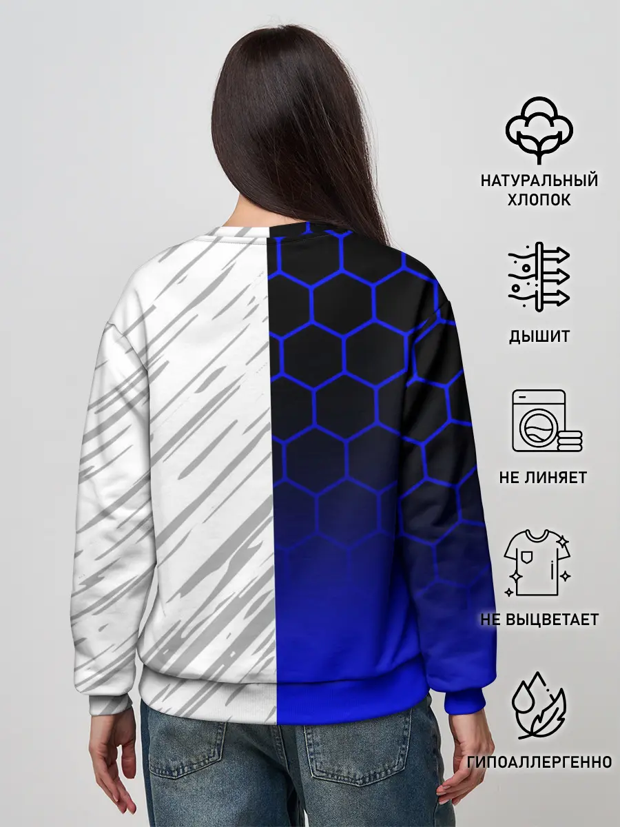 Женский свитшот / BAJAJ / БАДЖАДЖ / MOTOSPORT