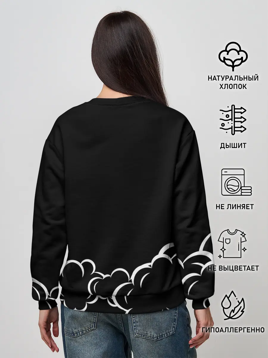 Женский свитшот / Манки Д. Луффи One Piece