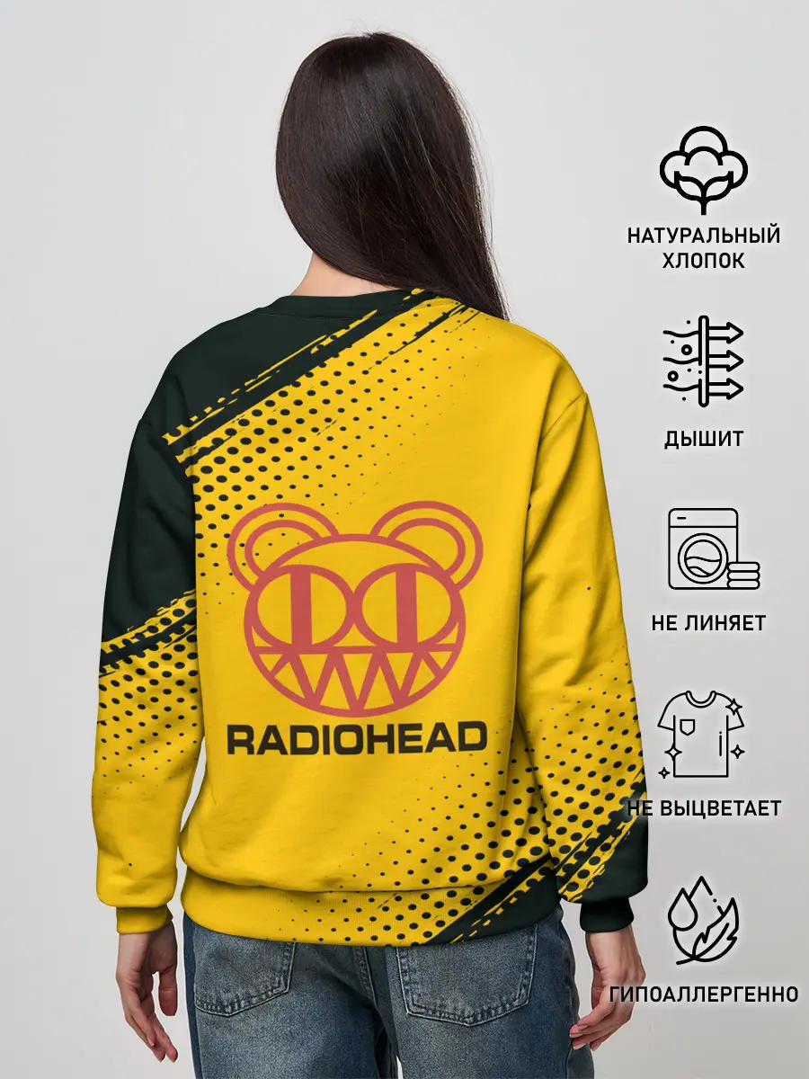 Женский свитшот / Radiohead | Радиохед | Лого