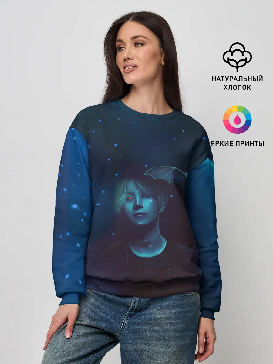 Женский свитшот / BTS | БТС | ЛОГО