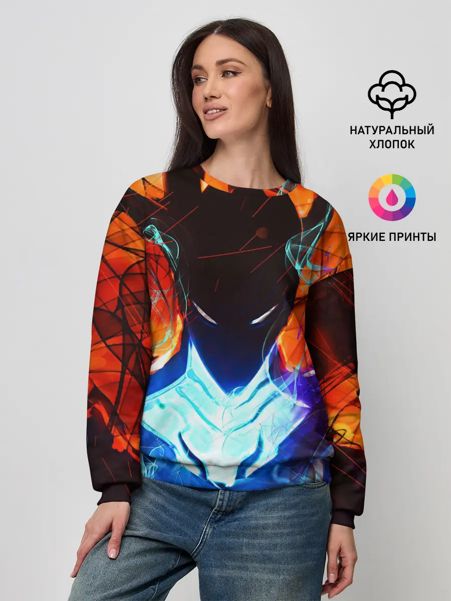 Женский свитшот / Поднятие уровня в одиночку