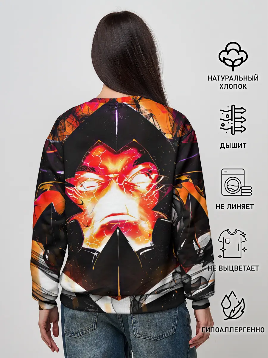 Женский свитшот / Поднятие уровня в одиночку