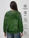 Женский свитшот / Точки На нефритовом Фоне