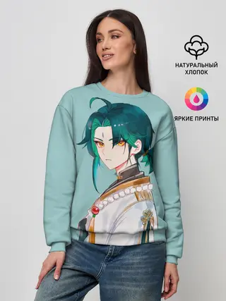 Женский свитшот / Xiao / Genshin Impact /