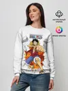 Женский свитшот / Луффи One Piece. Большой куш