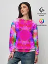 Женский свитшот / КРАСОЧНАЯ ГАЛАКТИКА