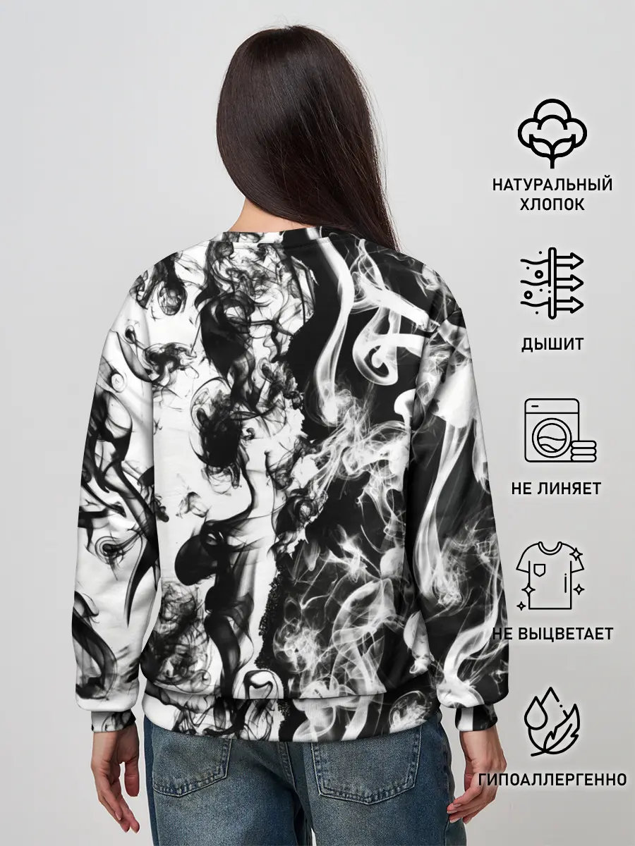 Женский свитшот / Dead water 3D. Мертвая вода 3Д