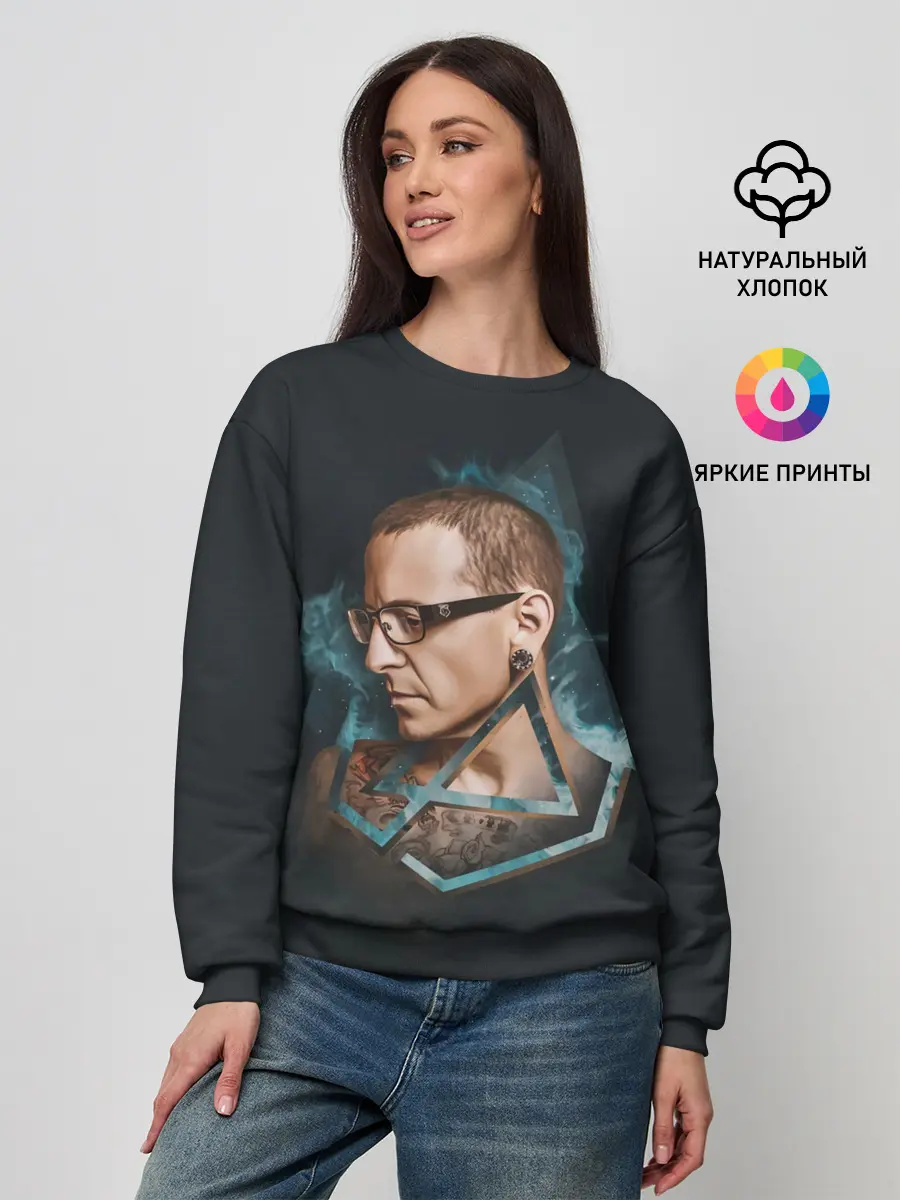 Женский свитшот / Солист Линкин Парк