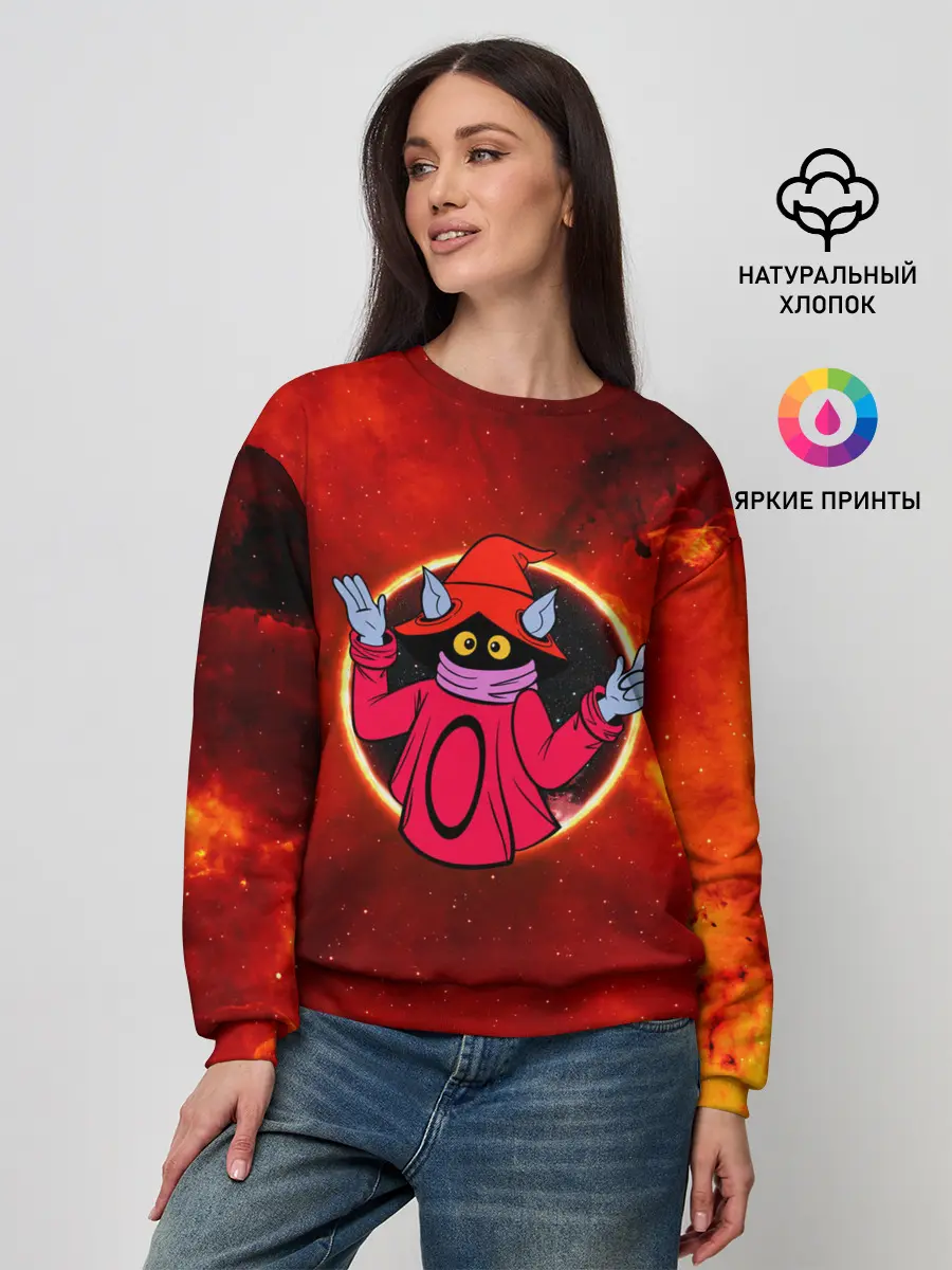 Женский свитшот / COSMO ORKO | ВОЛШЕБНИК ОРКО