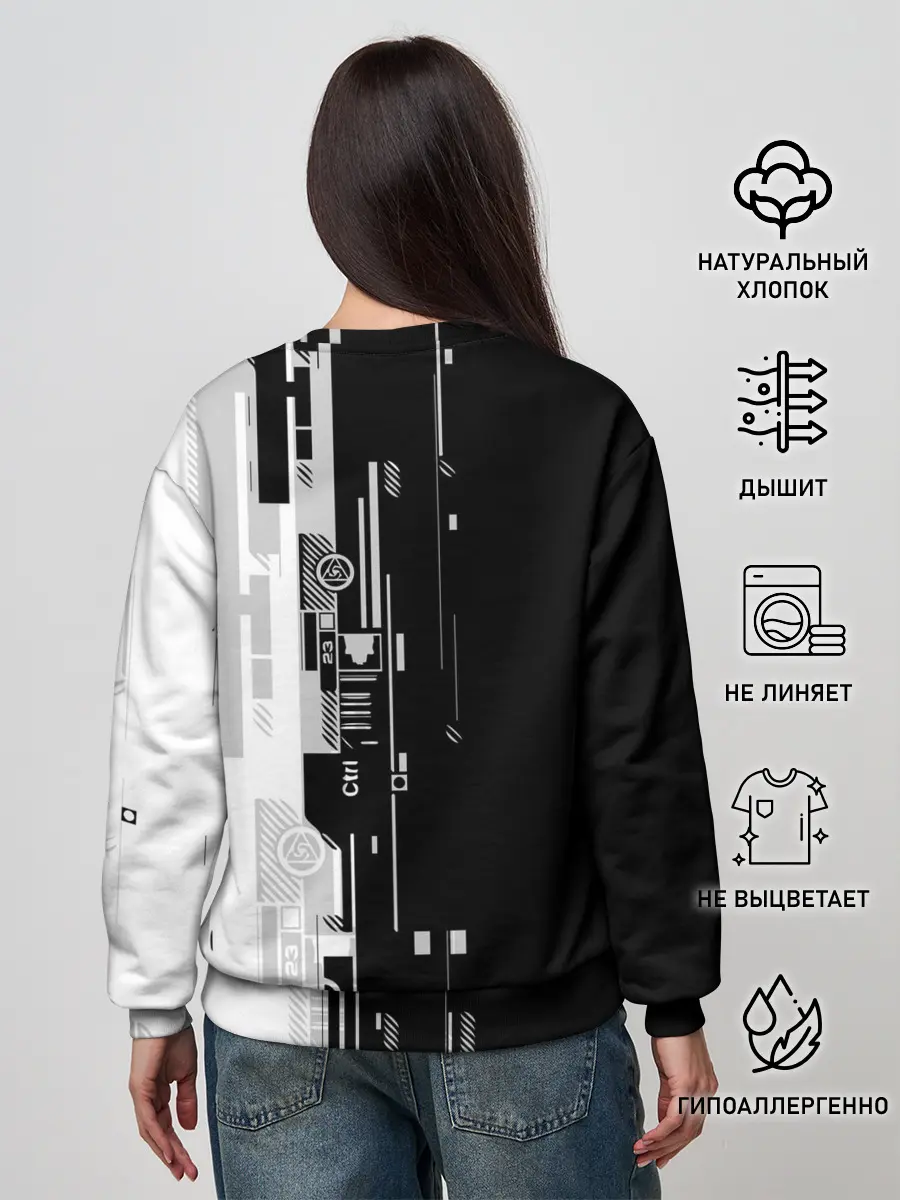 Женский свитшот / BALTMOTORS / ТЕХНО