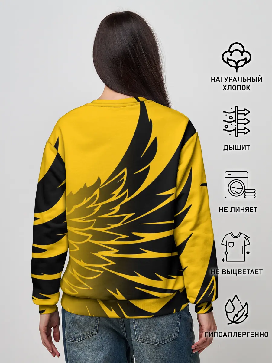 Женский свитшот / BALTMOTORS / КРЫЛЬЯ