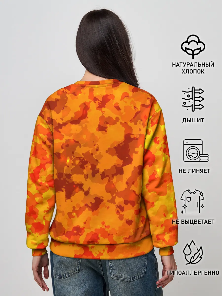 Женский свитшот / CS GO FIRE | КС ГО