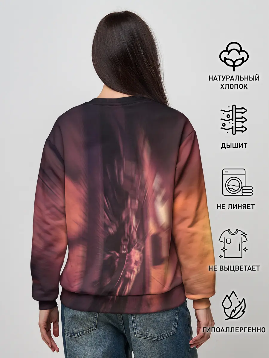 Женский свитшот / PUBG PARAMO | ПУБГ ПАРАМО