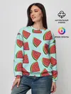 Женский свитшот / Дольки арбузов