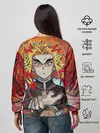 Женский свитшот / Ренгоку Клинок демонов