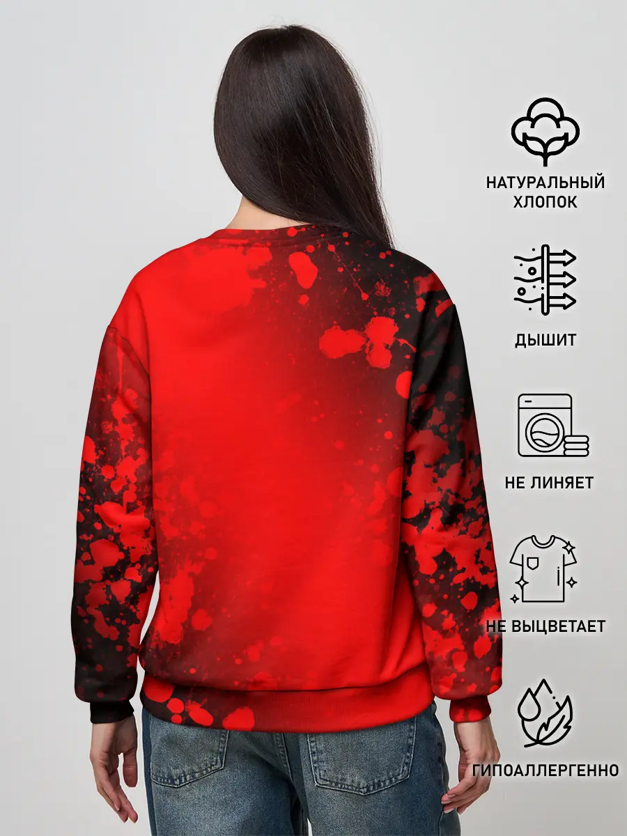 Женский свитшот / ПАБГ: Батлграунд - Брызги