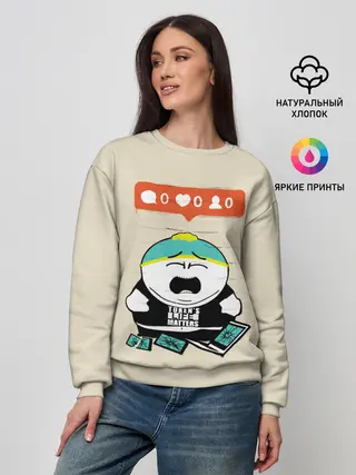 Женский свитшот / Ноль лайков