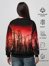 Женский свитшот / Сиреноголовый Кровавый Лес