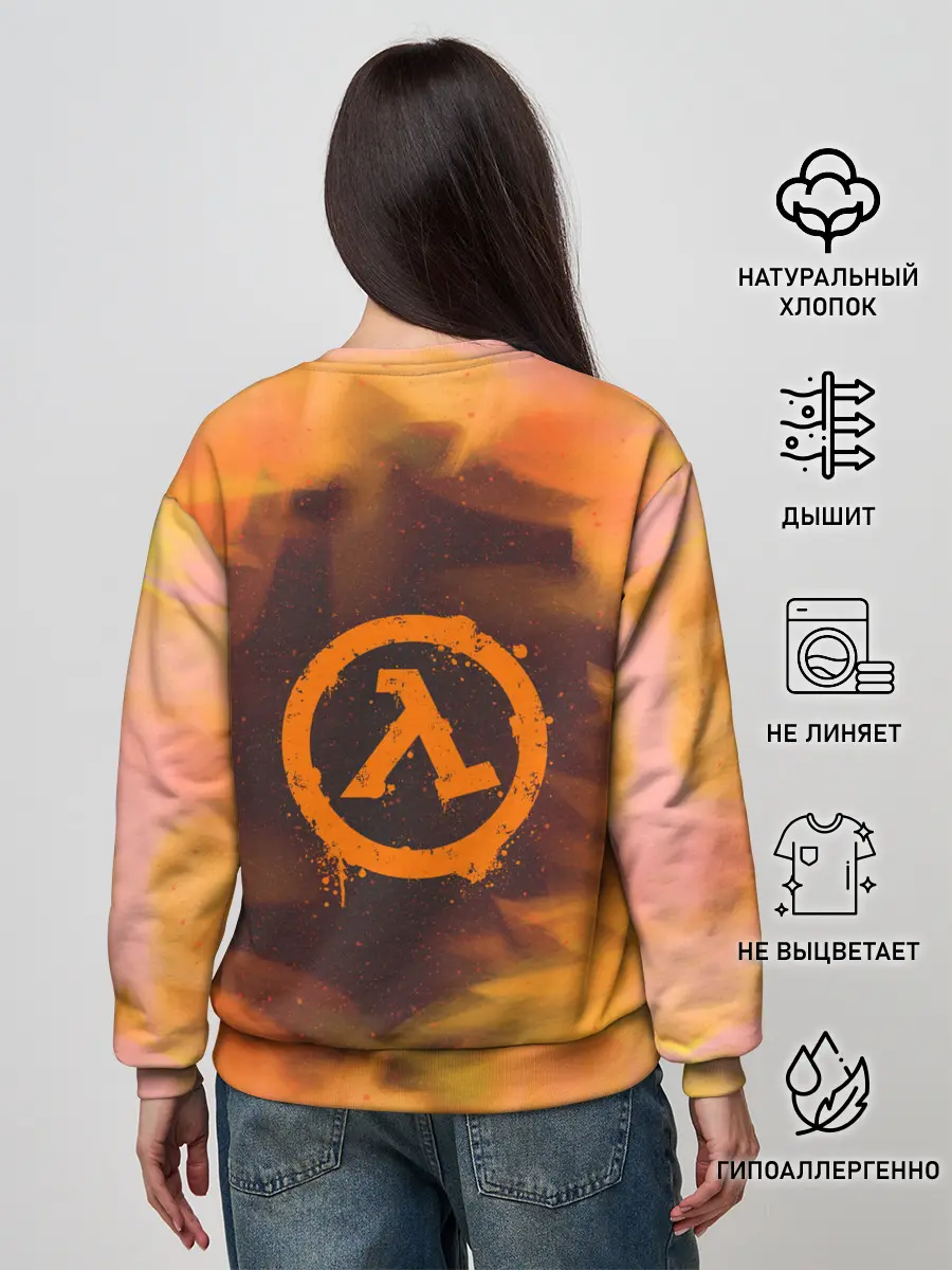 Женский свитшот / FREEMAN | GMAN | HALF-LIFE