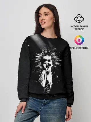 Женский свитшот / Горшок на концерте