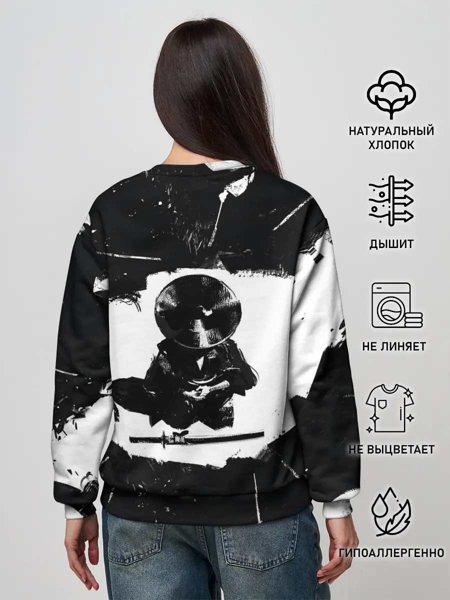 Женский свитшот / Ghost of Tsushim | Призрак Цусимы