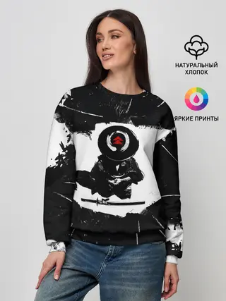 Женский свитшот / Ghost of Tsushim | Призрак Цусимы