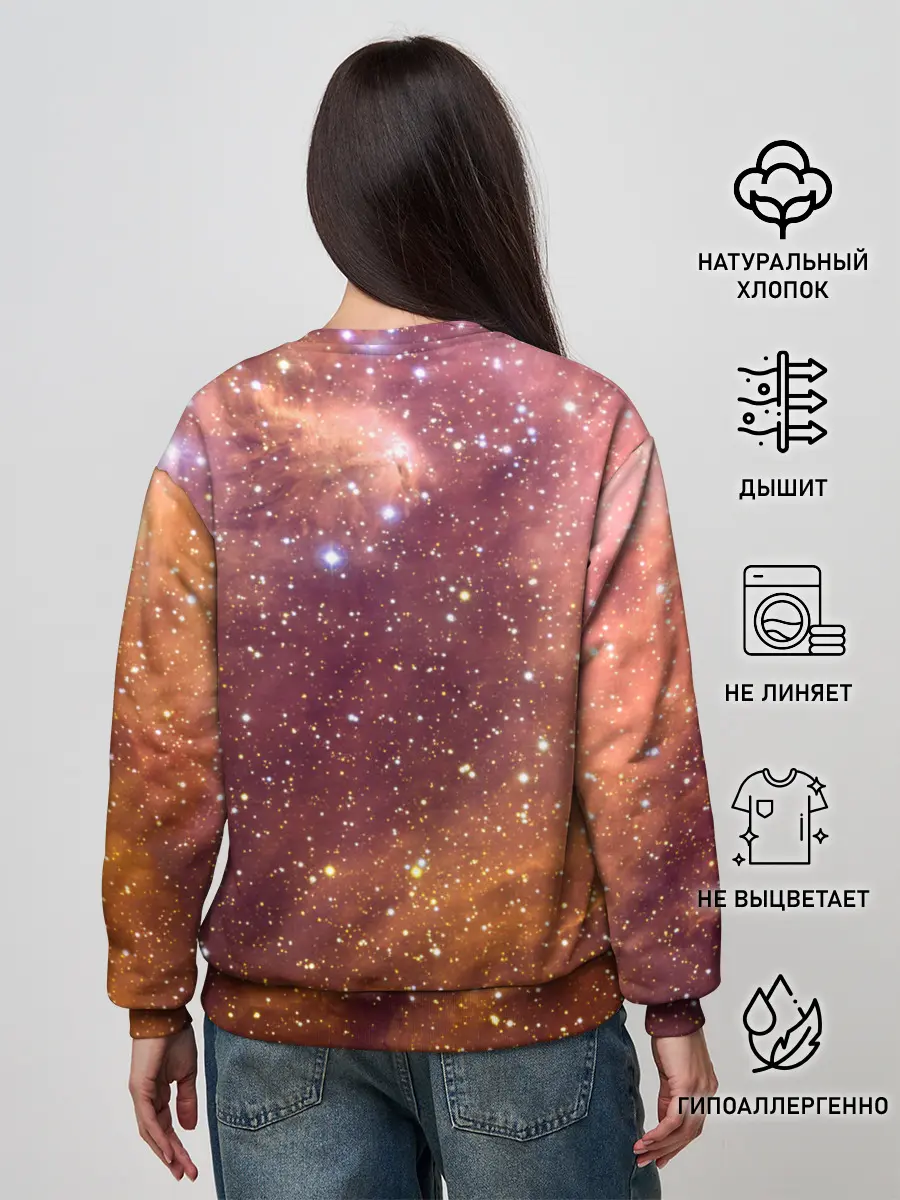 Женский свитшот / ДЬЯВОЛ | GALAXY DIABLO