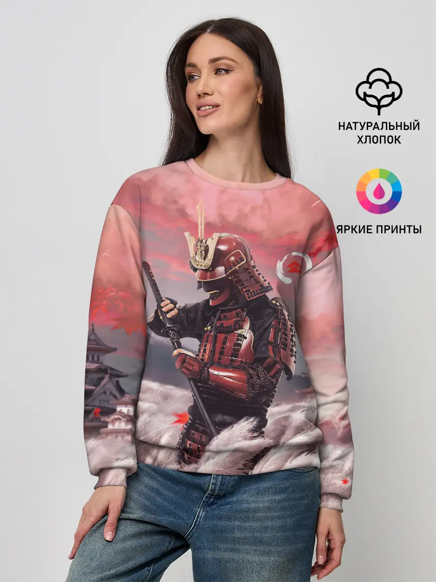 Женский свитшот / Ghost of Tsushim | Призрак Цусимы