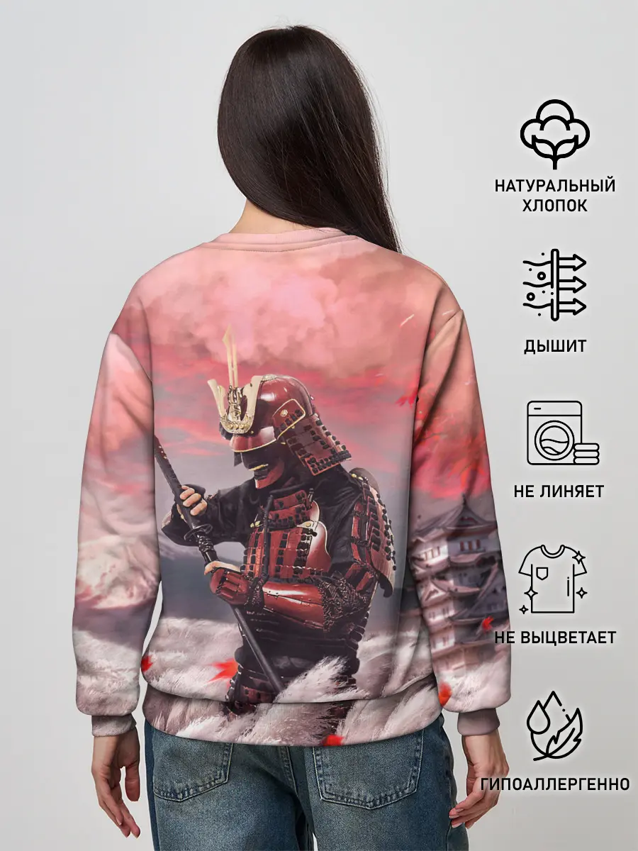 Женский свитшот / Ghost of Tsushim | Призрак Цусимы