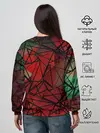 Женский свитшот / Абстрактный геометрический