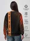 Женский свитшот / Йога Кошка - Шум