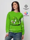 Женский свитшот / Пивозавр - Краска
