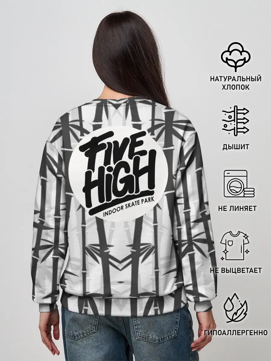 Женский свитшот / HiFi Panda