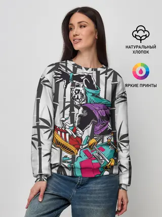 Женский свитшот / HiFi Panda