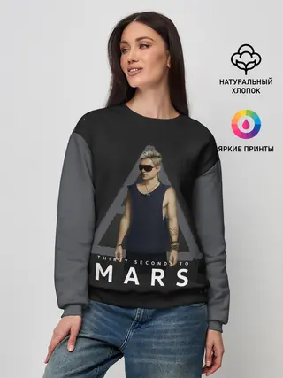 Женский свитшот / Джаред Лето | Jared Leto