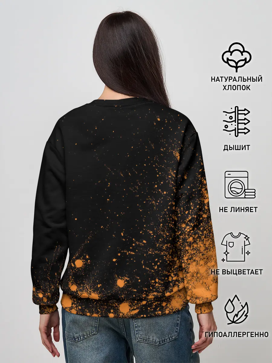 Женский свитшот / Foxy - Paint