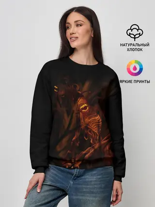 Женский свитшот / СИРЕНОГОЛОВЫЙ