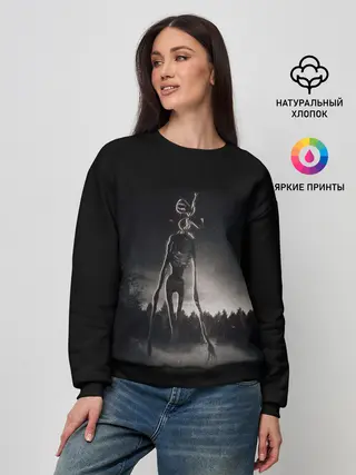 Женский свитшот / СИРЕНОГОЛОВЫЙ