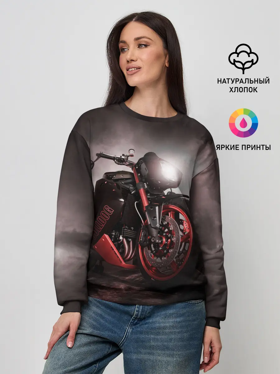 Женский свитшот / СУПЕРБАЙК