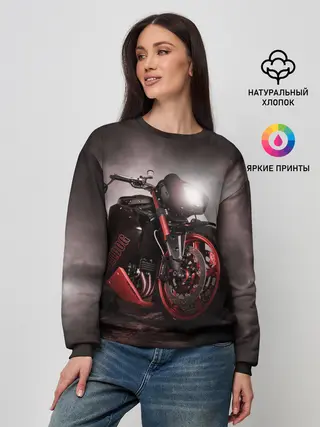 Женский свитшот / СУПЕРБАЙК
