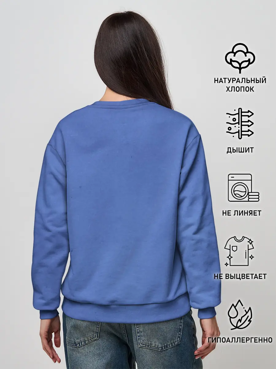 Женский свитшот / Big Cat Floppa