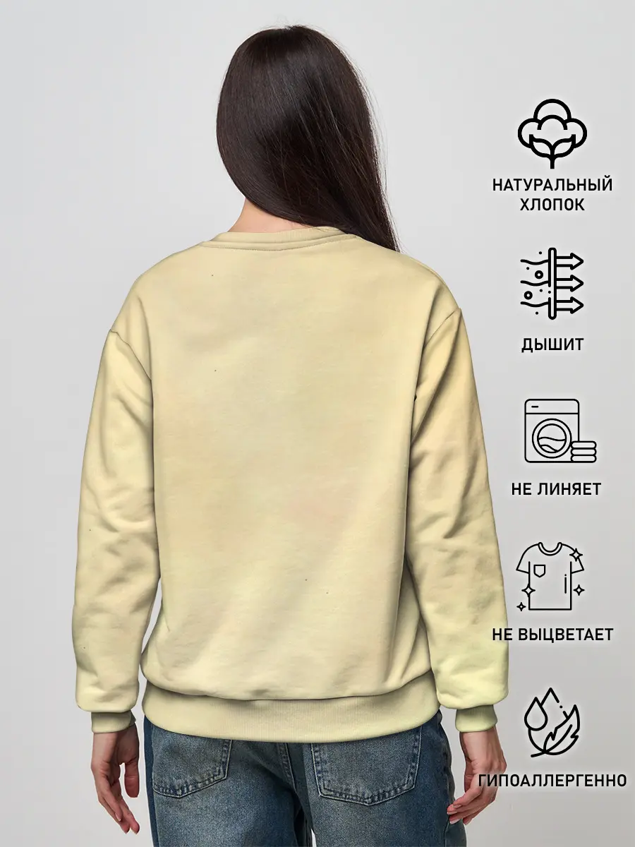 Женский свитшот / Пикник - ИЕРОГЛИФ