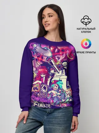 Женский свитшот / ПЕРСОНАЖИ FNF