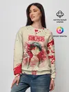 Женский свитшот / Луффи One Piece. Большой куш