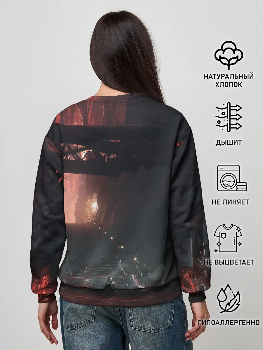 Женский свитшот / Samurai | Ghost of Tsushima